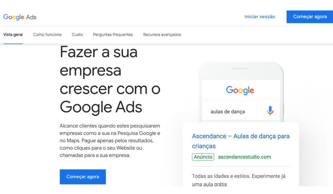 Como anunciar no Google Ads?