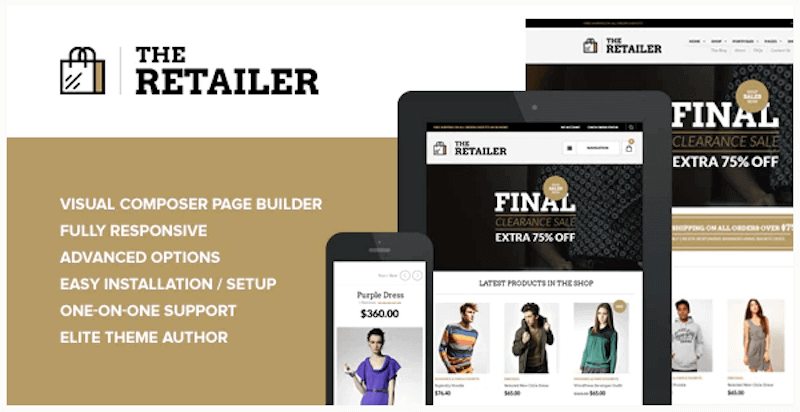 The Retailer - Tema Premium WooCommerce