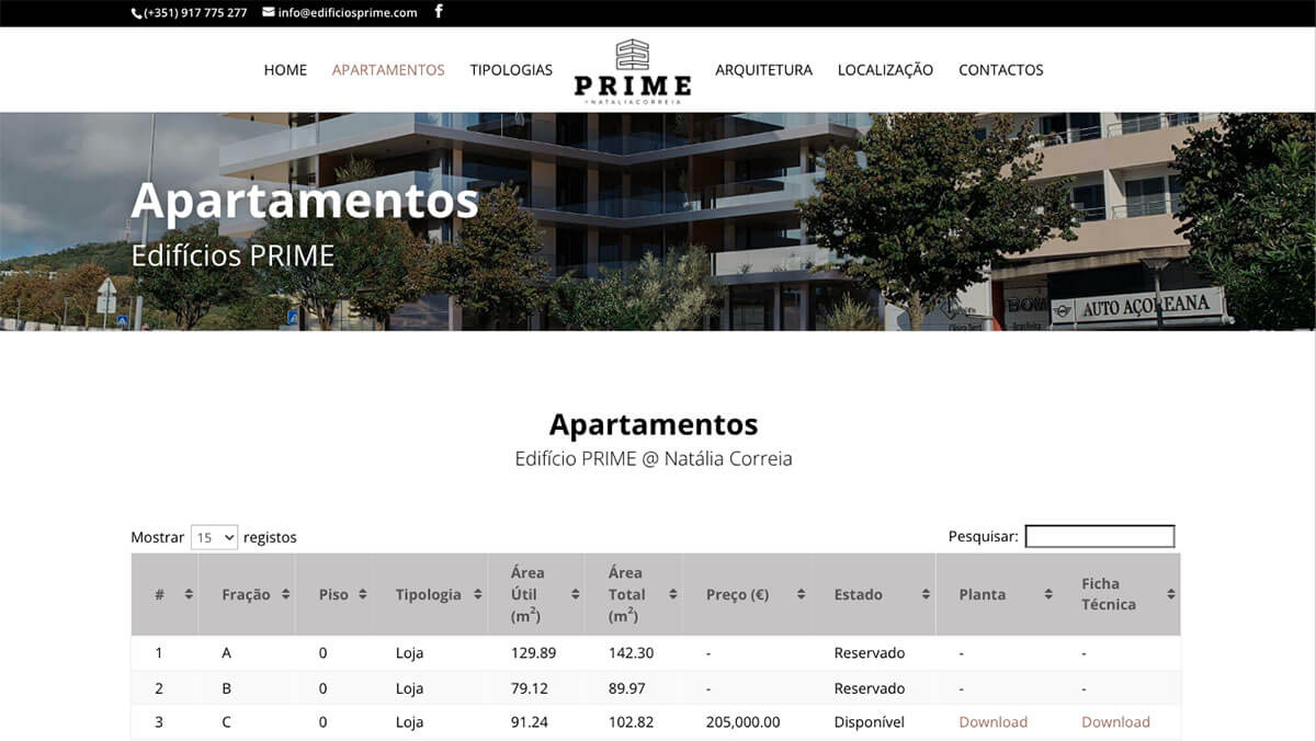 Madeira Motors website