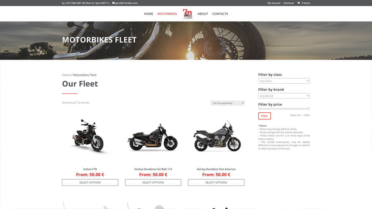 Website BMW Madeira Motores