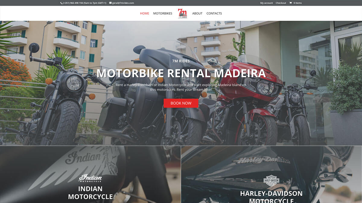 Website Madeira Motores