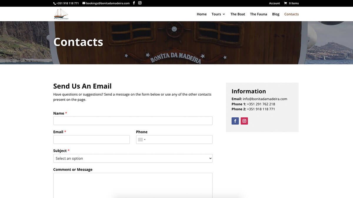 Website Usados Madeira Motores