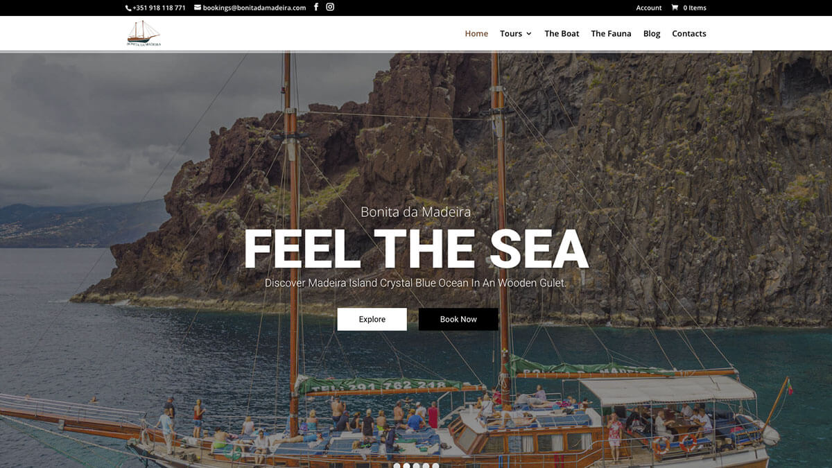 Website Madeira Motores