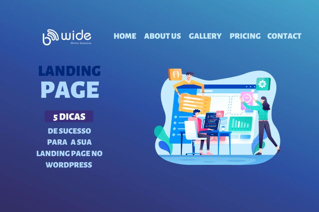 Landing Page no Wordpress