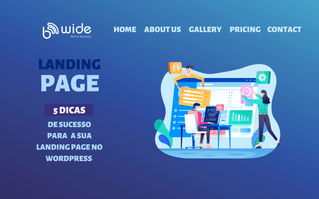 5 Successful Tips for Your Landing Page on WordPress